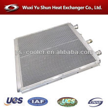 customized Plate Fin Oil Heat Exchanger For Air Compressor